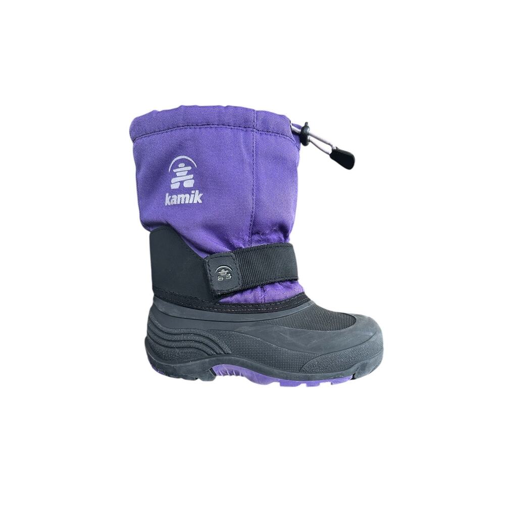 Kamik Waterbug Winter Snow Boots Waterproof Toddler Size 11, Purple